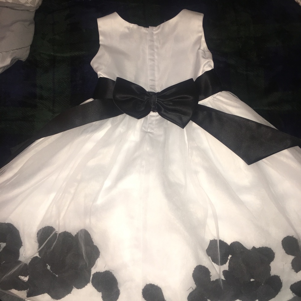 Rose Petals Flower Girl Dress